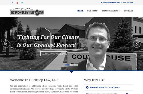 Huckstep Law Website