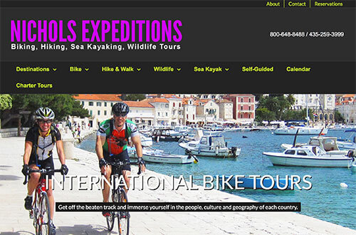 Nichols Expeditions Website