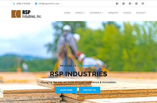 RSP Industries Website